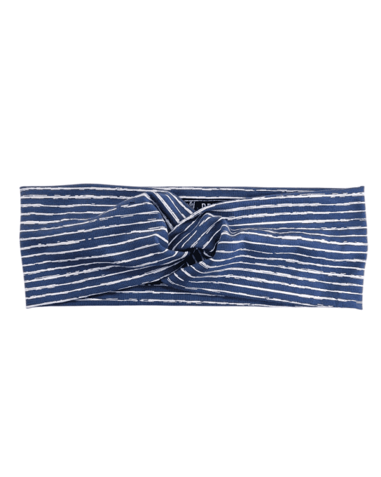 Headband twist Malo bleu