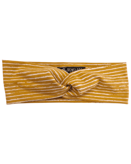 Headband twist Malo jaune