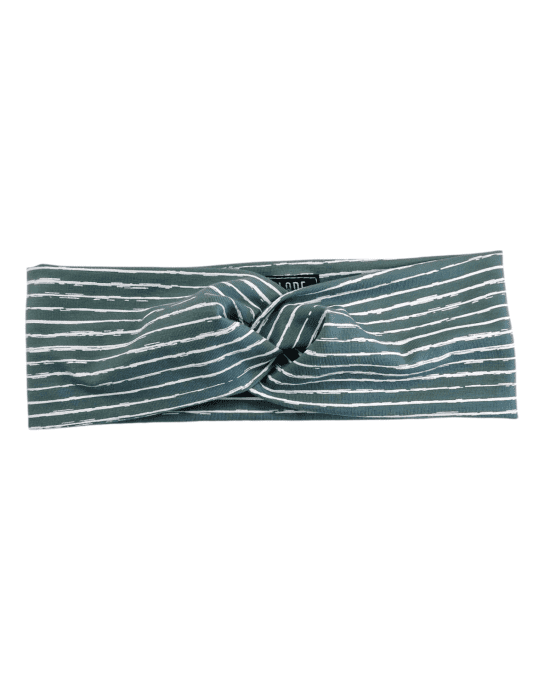 Headband twist Malo vert