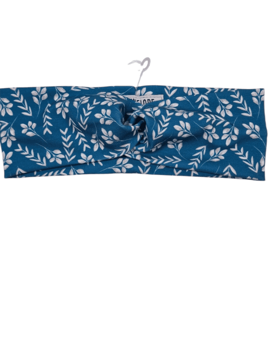 Headband twist Fraicheur bleu