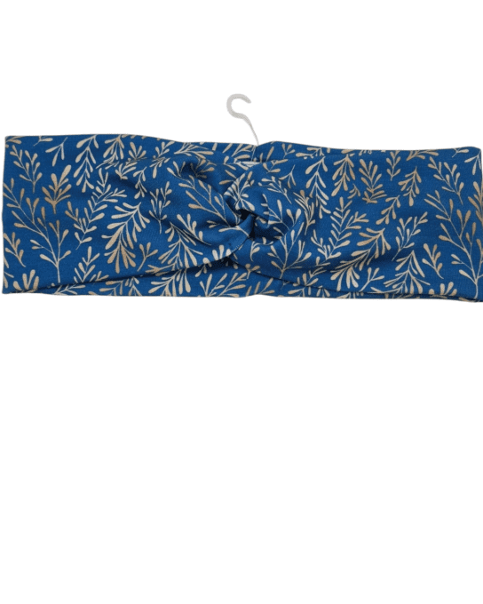 Headband twist Fraicheur bleu vert