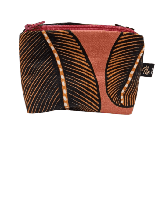 Porte monnaie Twin Palma rose