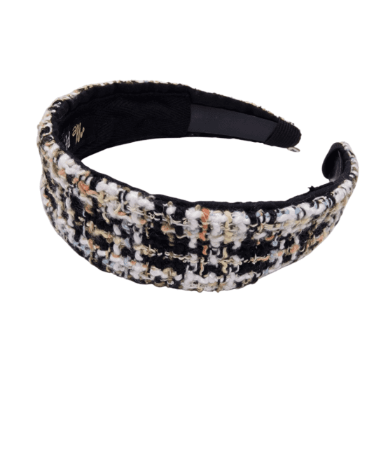 Serre tête Classic Collection Gossip - Trame Royale blanc et corail