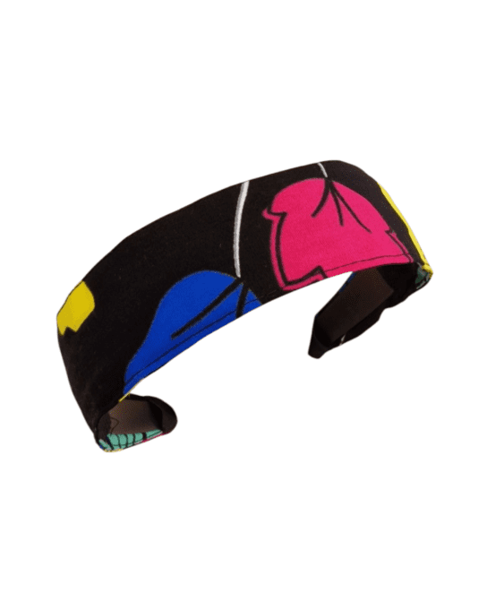 Serre tête Classic wax Fleurs de mariage