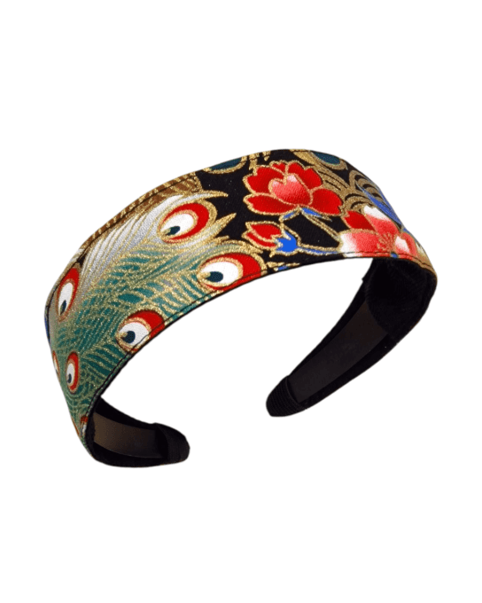 Serre tête Classic Paon