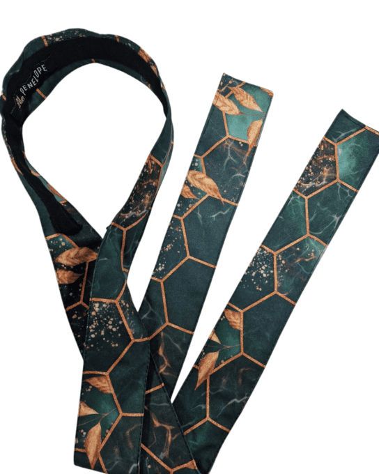 Serre tête Boho - Royal vert