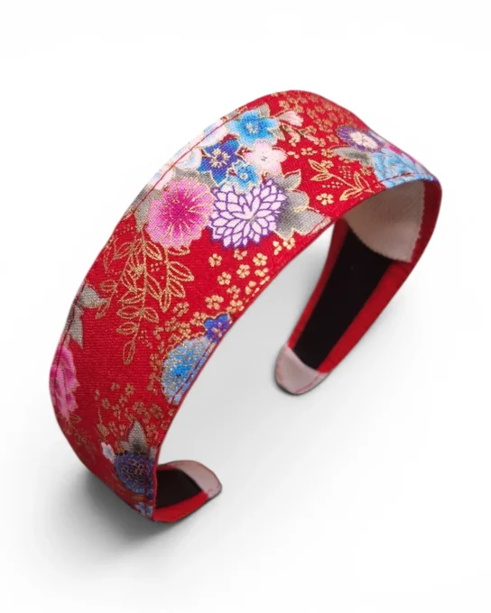 Serre tête Classic Kyoto rouge