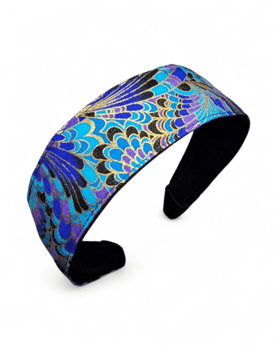 Serre tête Classic Paon Royal