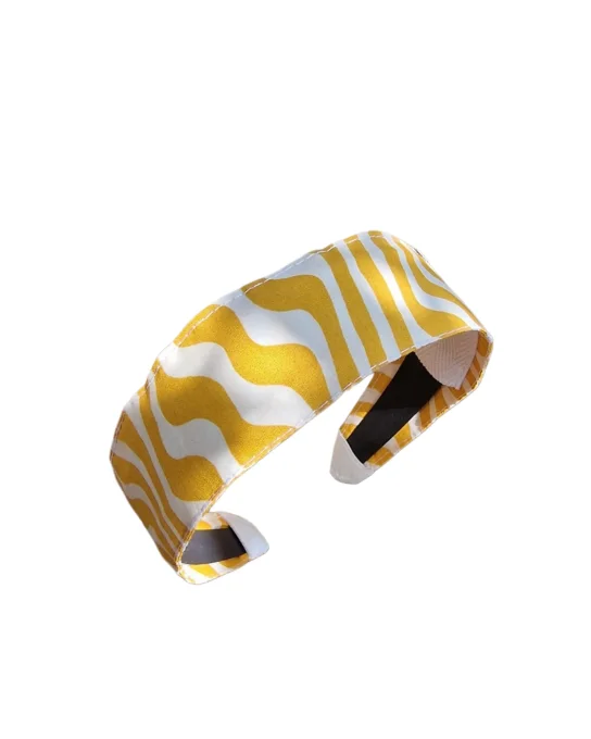 Serre-tête Classic Yuzu – Jaune moutarde