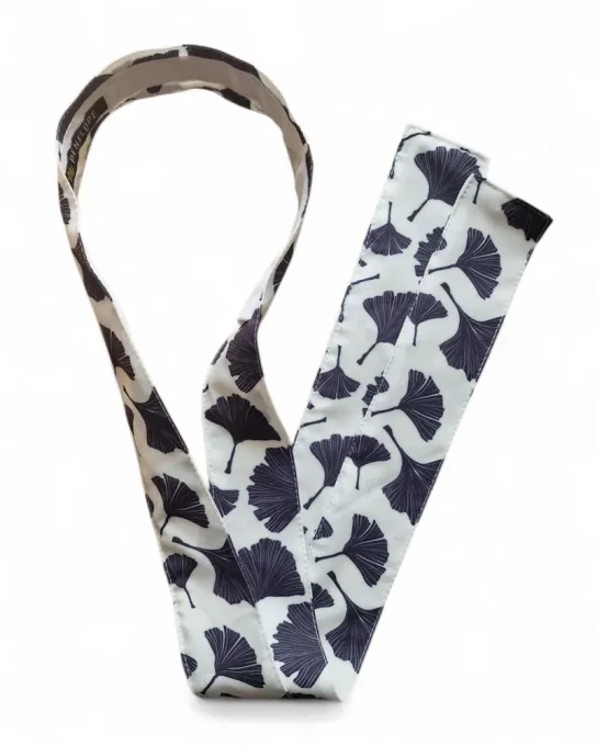 Serre tête Boho - Ginkgo blanc