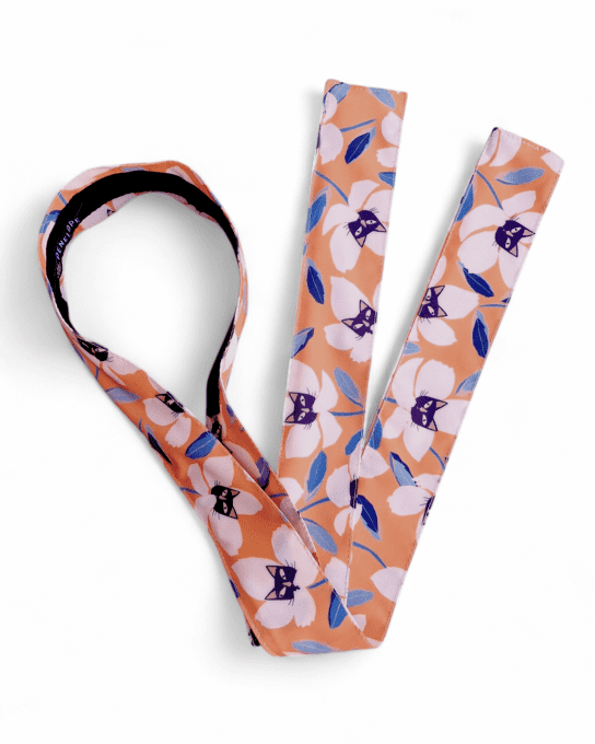 Serre tête Boho - Chamille abricot