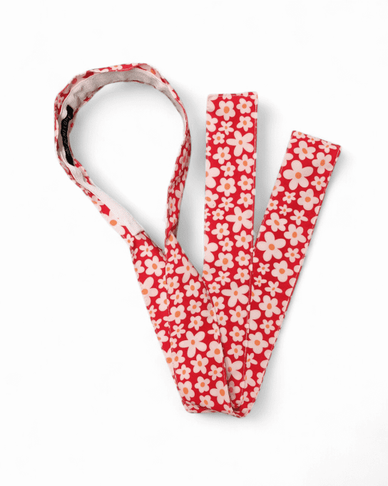 Serre tête Boho - Marguerite rouge