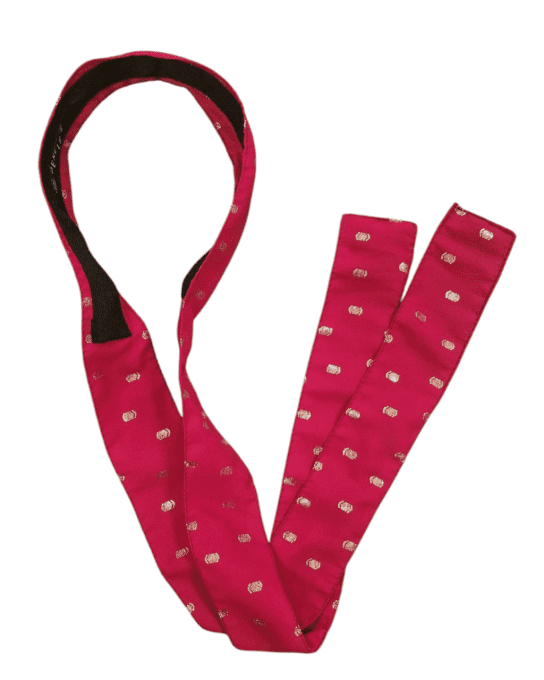 Serre tête Boho - Fuschia argenté