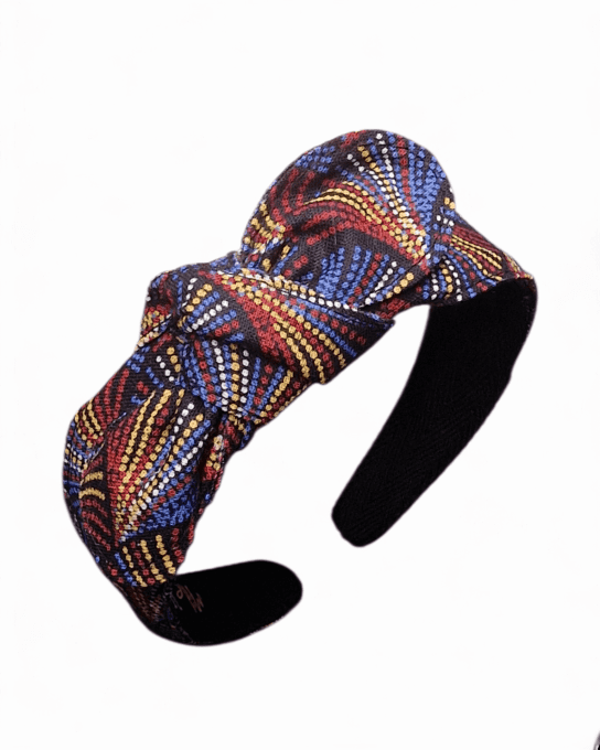 Serre tête Noué Cosmic nuit