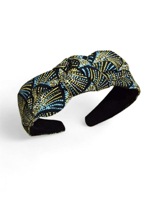 Serre tête Noué Cosmic vert