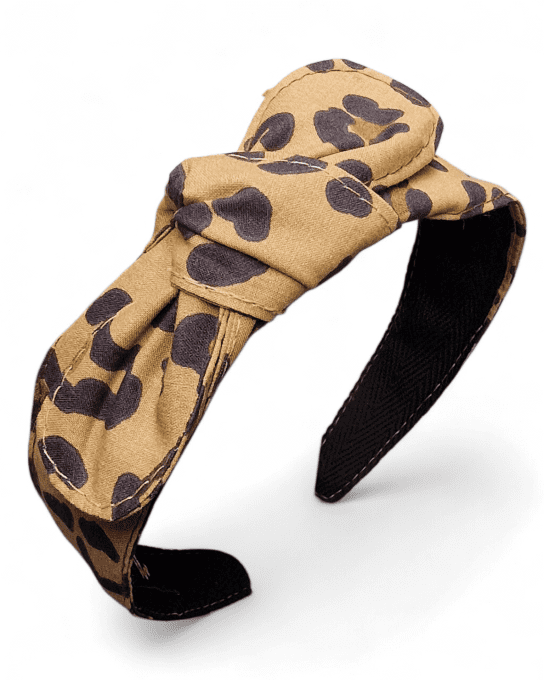 Serre tête Noué - Fauve