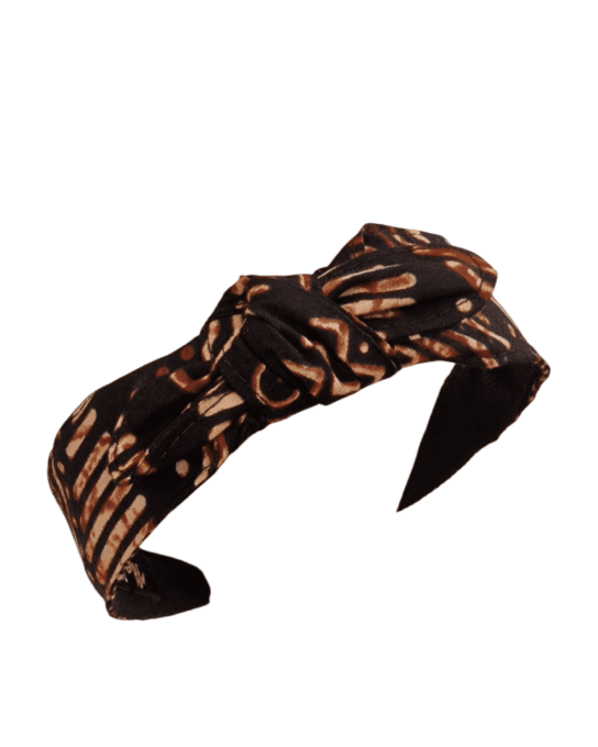 Serre tête Noué wax bogolan