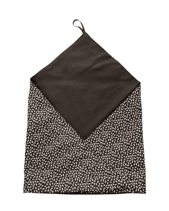 Turban PLN grain de riz noir